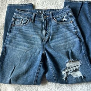 American Eagle high waisted stretch jeans
